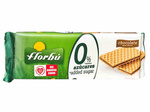Cocoa filled wafers, no added sugar 160 g - Florbu
