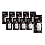 KIT of 10 x Bitter 100 % cocoa bio 80 g tablet