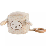 Cotton cuddle block sheep from 0 months (12 cm) FSC and GOTS – EverEarth