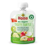 Holle Organic Tasty Little Turtle Apple-Pear-Yogurt Puree, no added sugars, 85 g