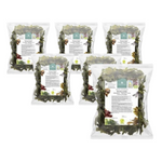 SET of 6 x dried marine algae - wakame bio 100 g