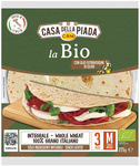 Organic Wholewheat Piadina 225 g (3 pcs) - Casa Della Piada
