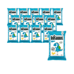 SET 14 x  Dinosaurs corn crisps with sea salt GLASS FREE. BIO 30 g