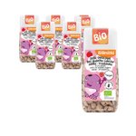 SET of 6 x Fruit jellies without added sugars apple - strawberry gluten free BIO 75 g - Biominki