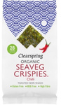 Seaveg Organic Gluten-Free Chili Flavour Seaweed Crisps 4 g – Clearspring