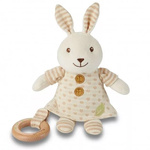 Cotton Cuddle Toy – Bunny from 0 months (21 cm) FSC & GOTS – EverEarth