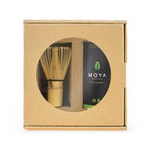 Set: Organic Everyday Matcha Green Tea Powder 30 g + Bamboo Chasen Whisk – Moya Matcha