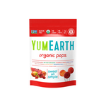 Yumearth Organic Fruit Lollipops with Vitamin C, Pomegranate, Watermelon, Strawberry, 85 g