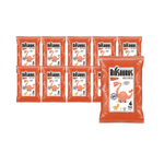 Ketchup-flavored Dinosaurs corn chips GLASS FREE. BIO 4x15 g
