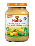 Holle Demeter Organic Pumpkin, Zucchini & Potato Dinner, no added sugars, gluten-free, from 6 months, 190 g jar
