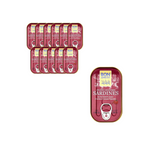 KIT 12 x Portuguese sardines in spicy tomato sauce 120 g (78 g) - Bon Appetit