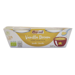 Organic Gluten-Free Vanilla Plant-Based Dessert, 2 x 125 g – Ecomil