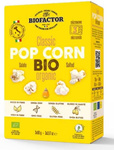 Organic Gluten-Free Microwave Popcorn with Salt 3 x 90 g – Biofactor