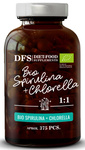 Chlorella + spirulina bio dietary supplement 375 tablets - DIET-FOOD