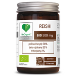Reishi Mushroom Extract Organic Food Supplement (500 mg) 50 Capsules – Be Organic