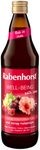 Multifruit juice with iron and vitamins c, B6, B12 750 ml - rabenhorst