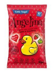 ANGELINA Strawberry and apple corn crisps, from 10 months, gluten-free BIO 30 g