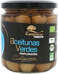 Organic Green Pitted Olives 350 g – Campomar nature