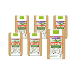 SET of 6 x Stevia (based on erythritol and steviol glycosides from stevia) 500 g - Naturavena