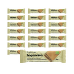 SET of 20 x Selfish wafer without added sugar bio 30 g - Harmonica