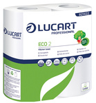 White Paper Towels, 2 rolls, 2-ply, 11,8 m, 52 sheets, Ecolabel – Econatural