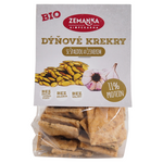 Crackers with pumpkin seeds and garlic bio 100 g - ZEMANKA