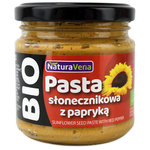 Sunflower paste with peppers bio 185 g - NATURAVENA