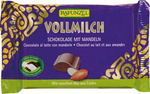 Organic Milk Chocolate with Almonds 100 g – Rapunzel
