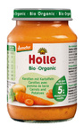 Organic Carrot-Potato Baby Food, No Added Sugar, Gluten-Free 190 g – Holle