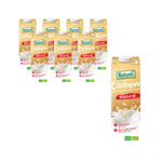 SET of 8 x Cashew nut beverage free of sugars bio 1 l - Natumi