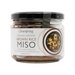 Brown Rice Miso - Unpasteurized Organic 300 g – Clearspring