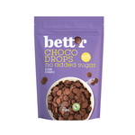 Organic Chocolate Drops, No Added Sugar 200 g – Bett'r