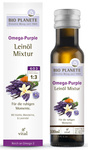 Omega purple - blend with flaxseed oil (mandarin, vanilla, lavender) Organic 100 ml – Bio Planete
