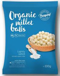 Gluten-free lightly salted millet crisps BIO 100 g