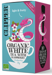 Organic White Tea with Raspberry (20 x 1,7 g) 34 g – Clipper
