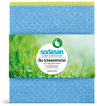 Biodegradable Sponge Cloths, 2 pieces (175 x 200 mm) – Sodasan