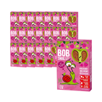SET 20 x Apple and raspberry fruit snack with no added sugar 60 g