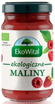 Raspberry mousse without added sugar BIO 250 g - Ecovital