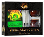 Set for two Yerba mate Organic 400 g, 2 x matero, 2 x bombilla – Organic Mate Green