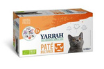 Yarrah Organic Cat Pâté Multipack (8 x 100 g) 800 g