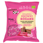Organic Rose Flavored Dairy-Free Gluten-Free Fudge 150 g – Super Krówka