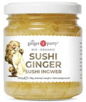 Organic Pickled Ginger for Sushi 190 g (118 g) – Ginger People