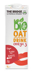 Omega-3 oat drink without added sugars gluten free bio 1 l - The Bridge