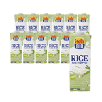 SET 12 x Non-GMO rice drink. BIO 1 l
