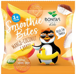 Organic freeze-dried mango-coconut-carrot snack 10 g - Bonitas