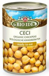 Organic Canned Chickpeas 400 g (240 g) – La Bio Idea