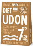 KONJAC udon noodles gluten-free BIO 300 g - DIET FOOD