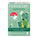 Natracare Organic Normal Panty Liners, 18 Count
