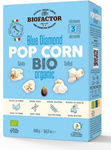 Organic Gluten-Free Blue Microwave Popcorn with Salt, 3 x 90 g – Biofactor