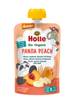 Holle Peach, Banana, Apricot & Spelt Puree Pouch, no added sugars, from 8 months, Demeter Organic, 100 g